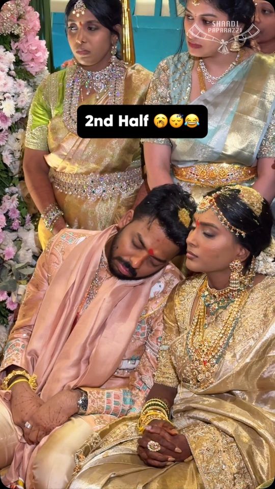 Only at a Telugu wedding